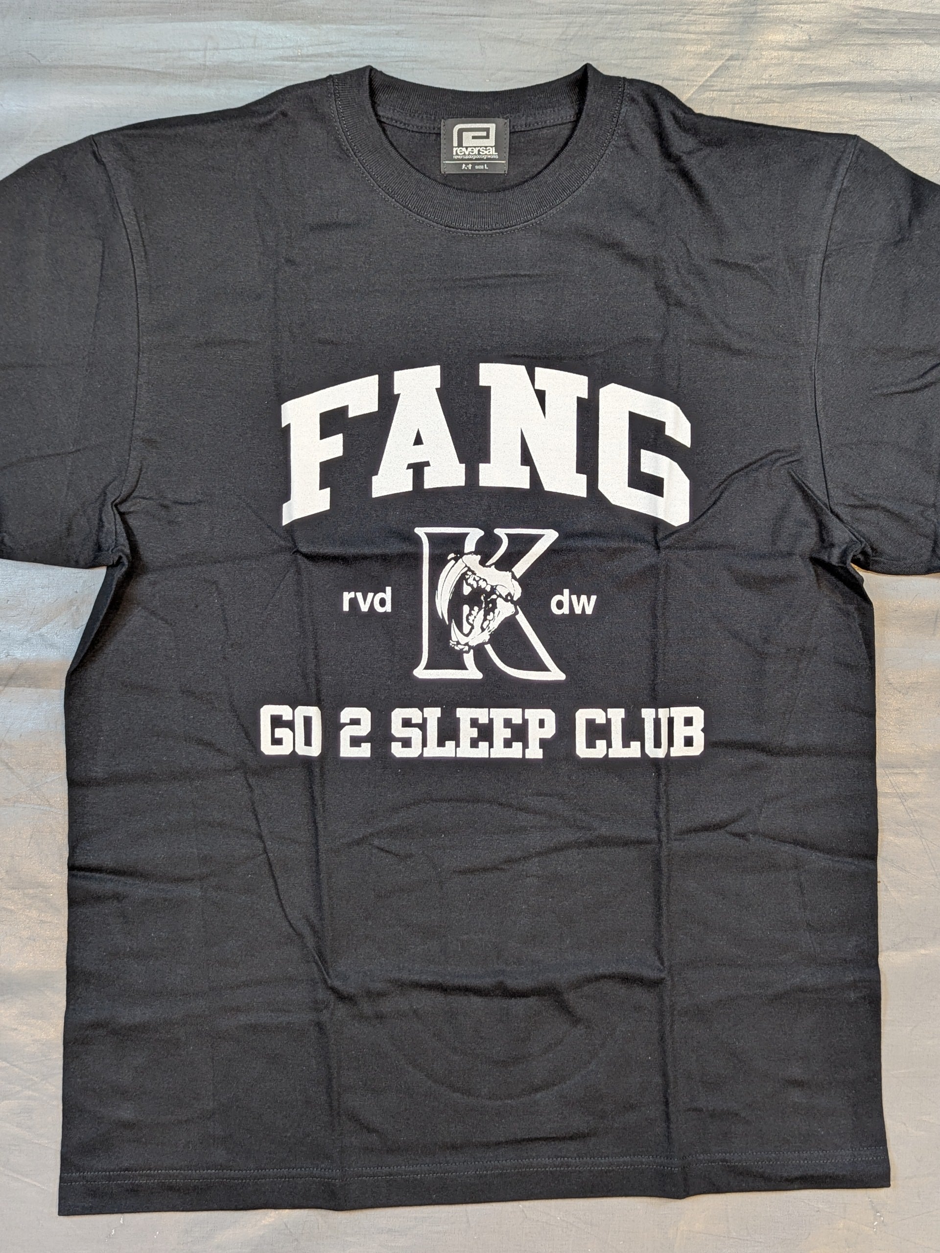 KENTA「FANG K」Tシャツ③(ブラック×ホワイト) – 闘道館