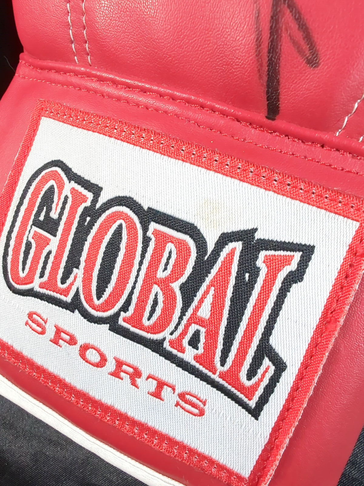 【具志堅用高 直筆サイン入り】GLOBAL SPORTS パンチンググローブ