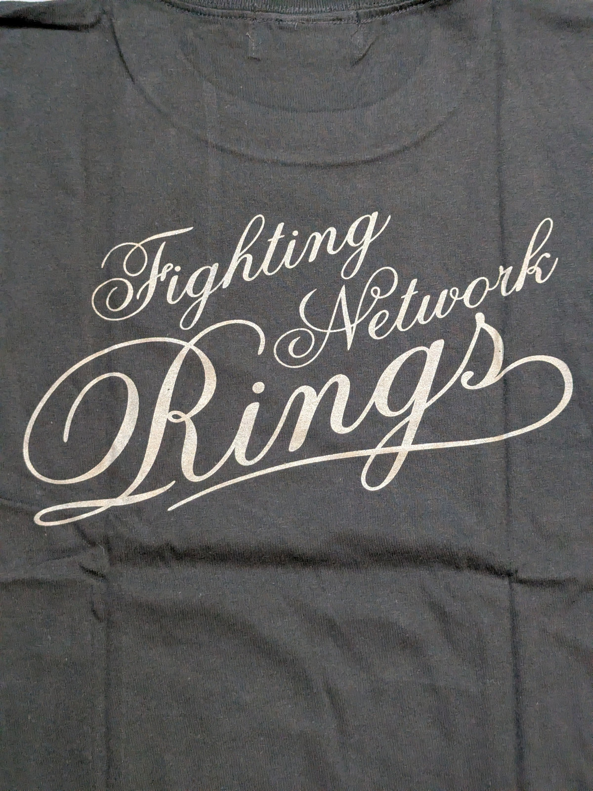 RINGS ワンポイントエンブレムTシャツ③(ブラック)