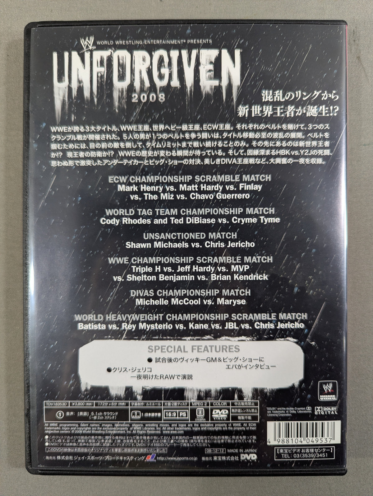 Unforgiven 2008
