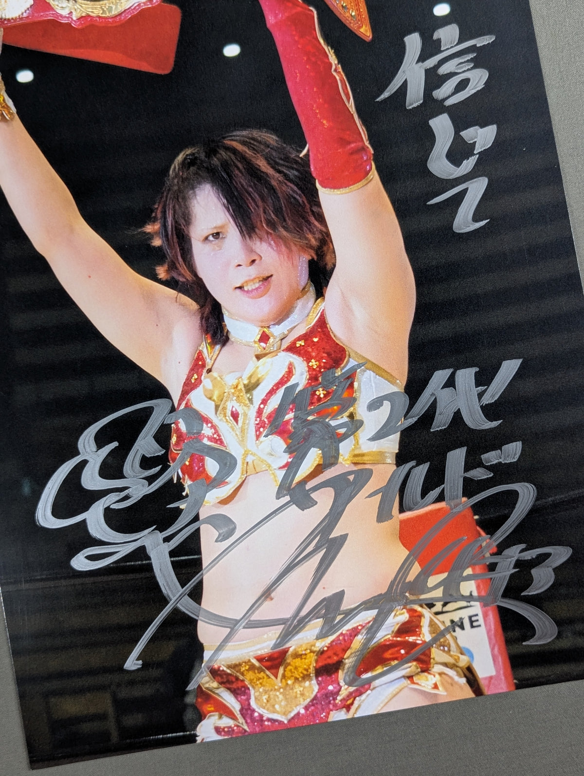 Utami Hayashishita hand signed autograph Marigold Pro-Photo (B-2)
