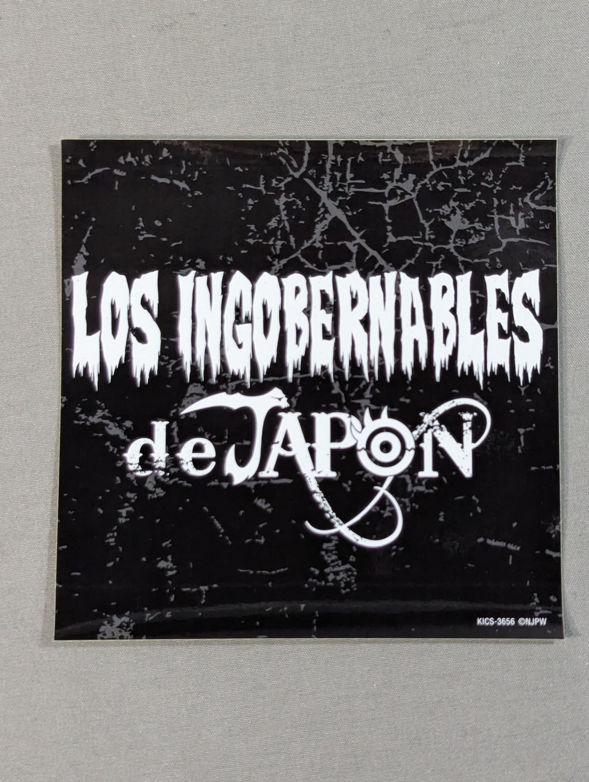 ★ With ★ Sticker LOS INGOBERNABLES de JAPON