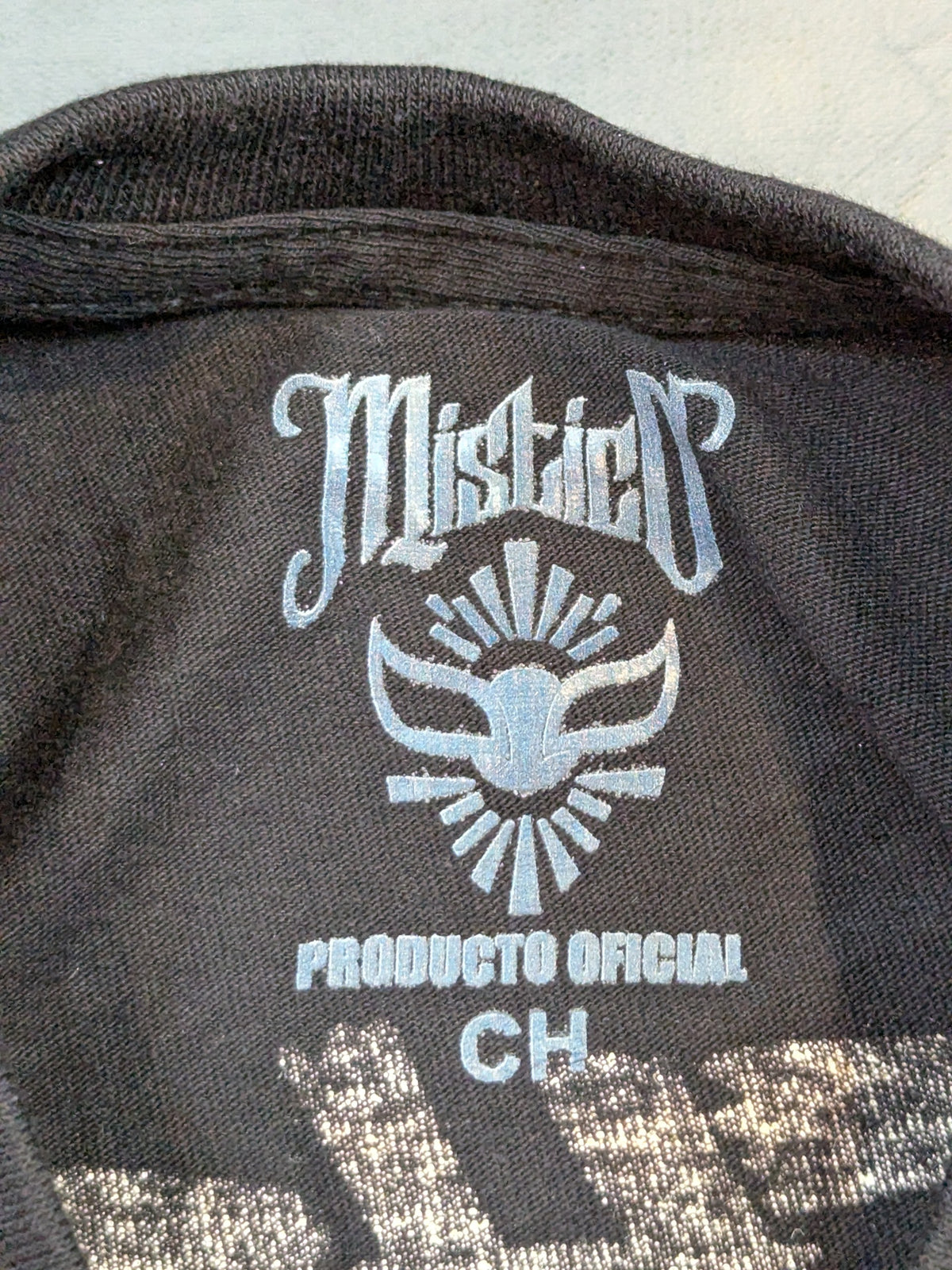 【ミスティコ 直筆サイン入り】ミスティコ&タイガーマスク&獣神サンダー・ライガー「THE MEXICAN SENSATION」イラストTシャツ(ブラック)