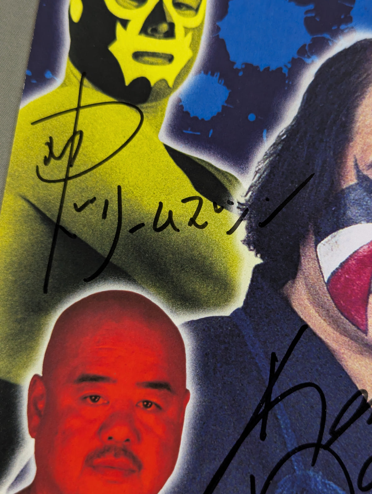 Kendo Nagasaki & Dream Machine 2 hand signed autographs Pro-Photo (1)