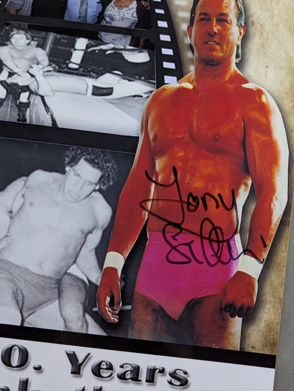 Tony St. Clair hand signed autograph Pro-Photo (3)