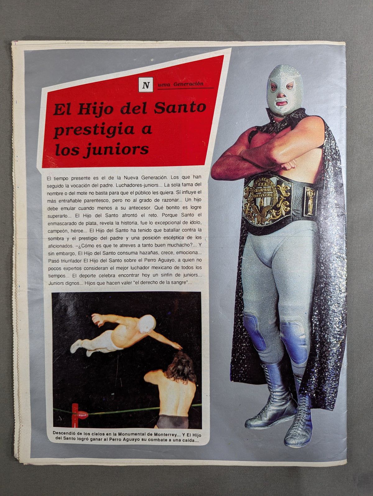 SUPER LUCHAS NACIONAL E INTERNACIONAL No.25 ★EDICION DE PLATA★