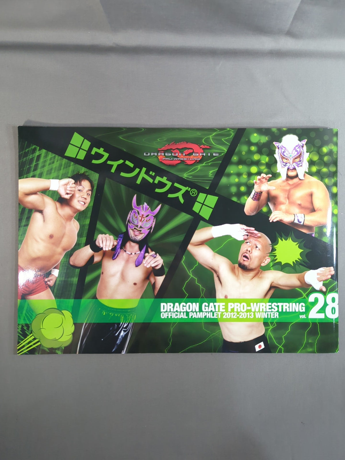 【6選手直筆サイン入り】2012-2013 DRAGON GATE OFFICIAL PAMPHLET Vol.28