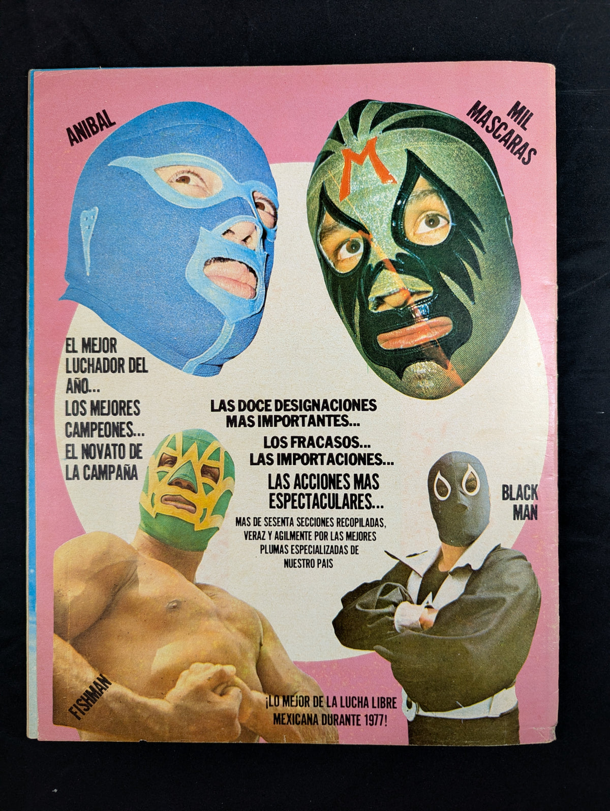 EL HALCON Solo Lucha Libre Numero.296 ★1977 ANUARIO★