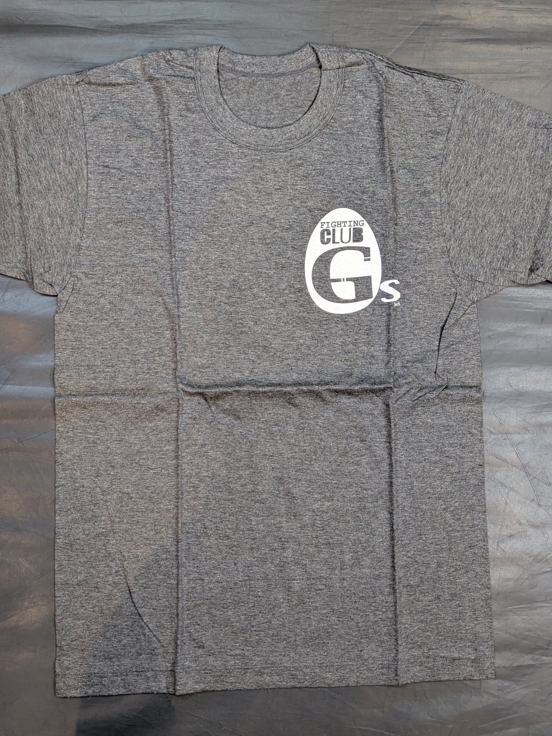 中西学 直筆サイン入り】FIGHTING CLUB G EGGS 0004 Tシャツ(グレー