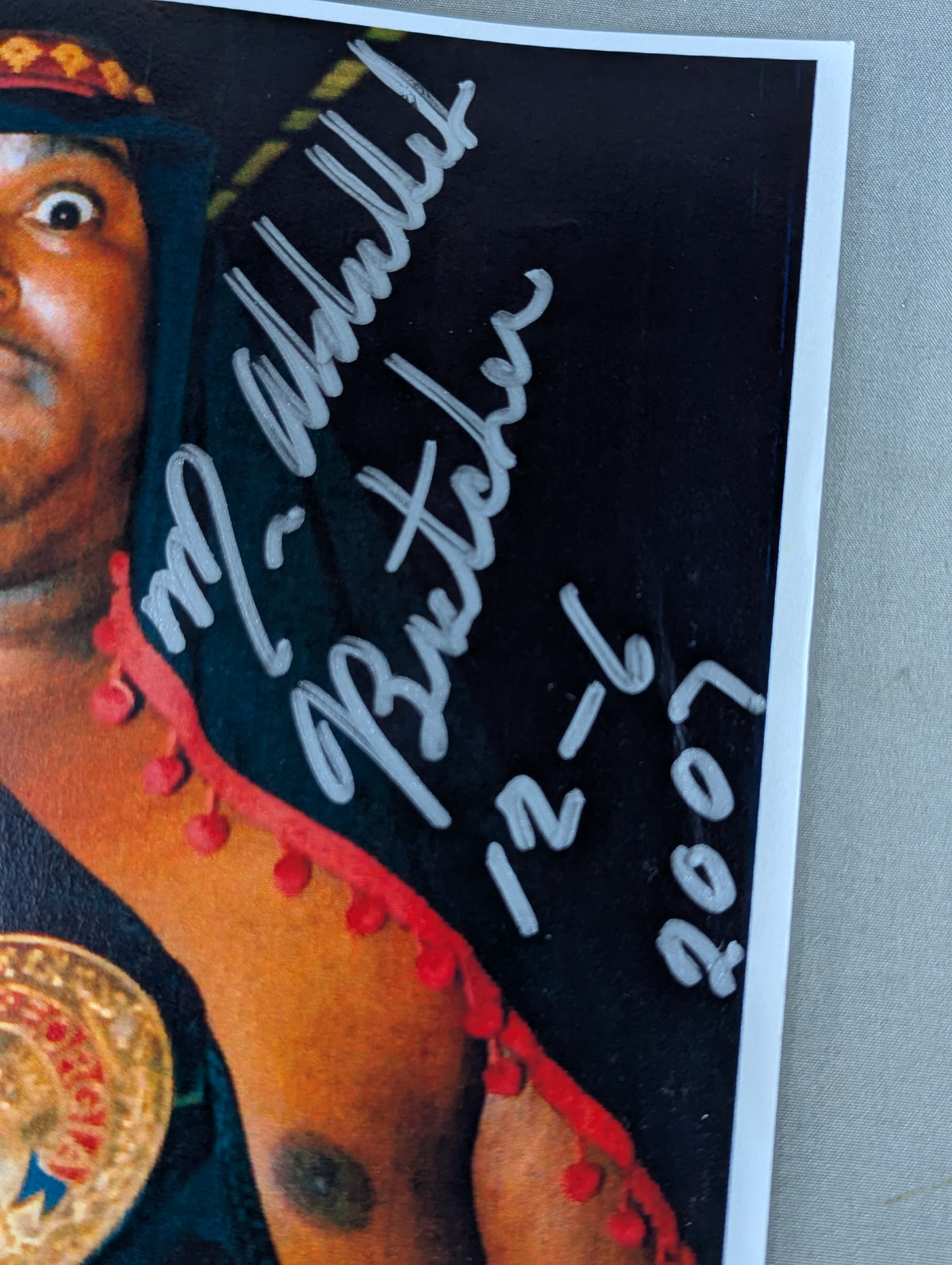 Abdullah the Butcher hand signed autograph Pro-Photo (A-7)