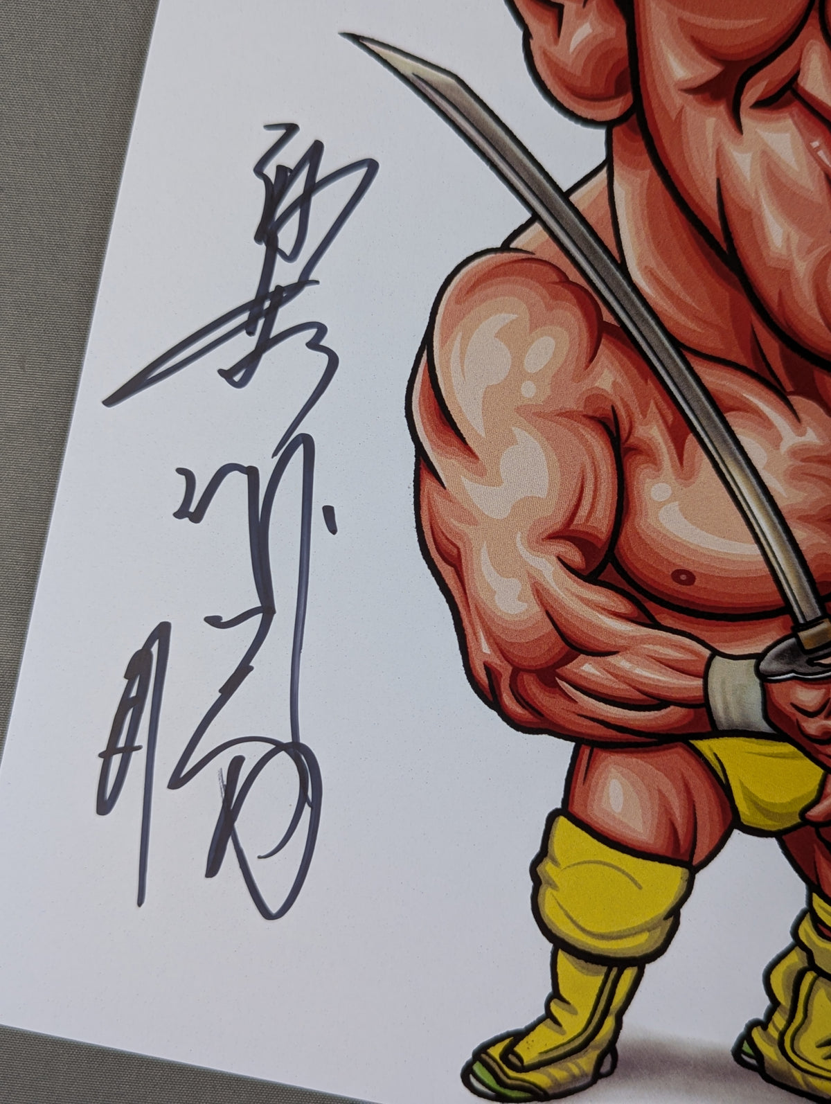 Masakatsu Funaki hand signed autograph Pro-Photo (A-9)