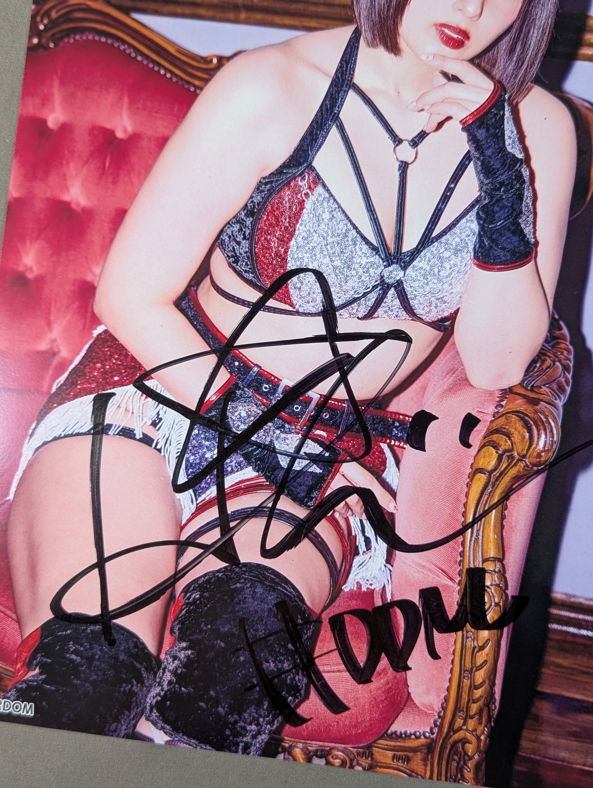 HIMEKA hand signed autograph Stardom Pro-Photo (T-4)