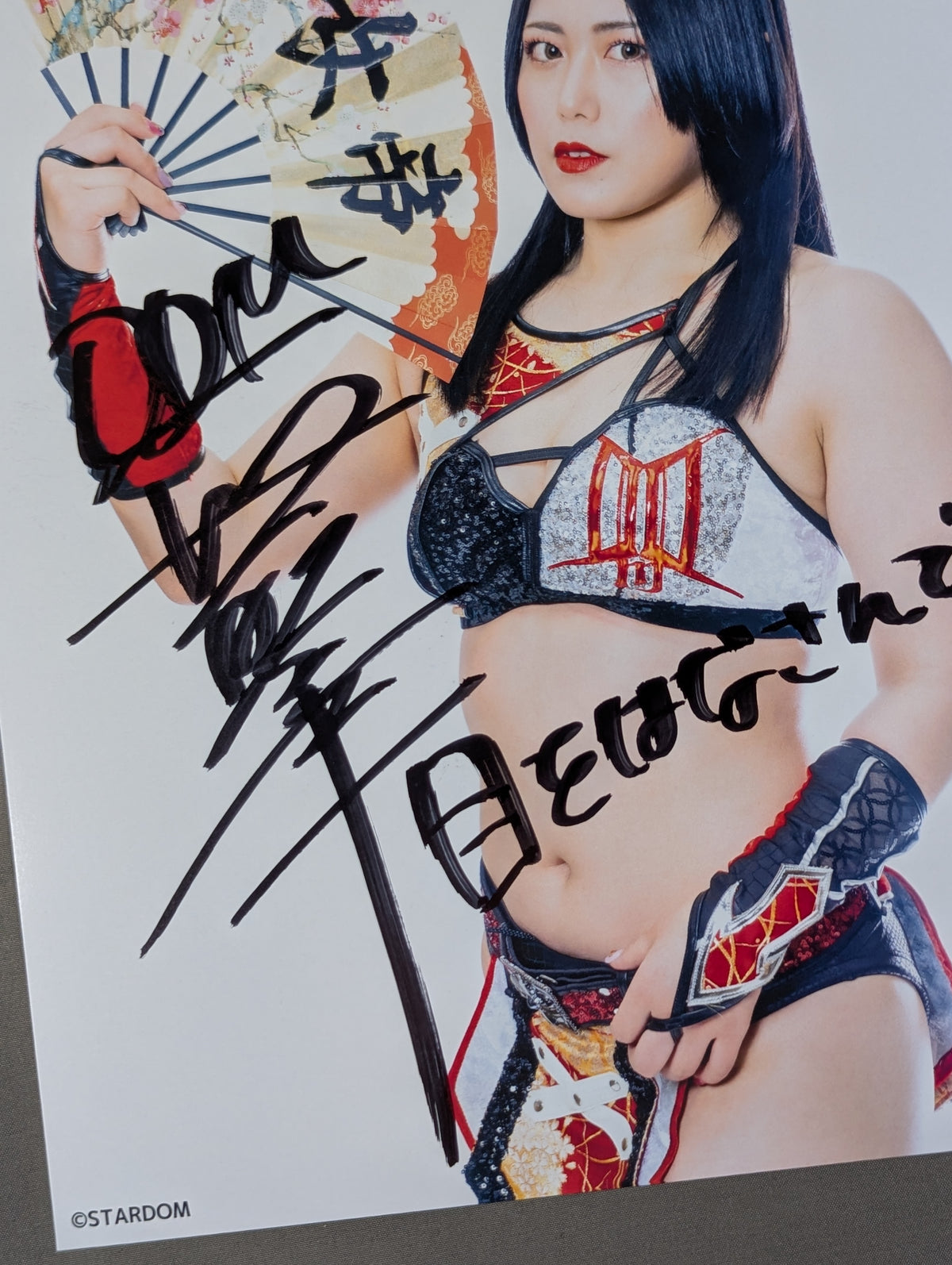 Maika hand signed autograph Stardom Pro-Photo (V-9)