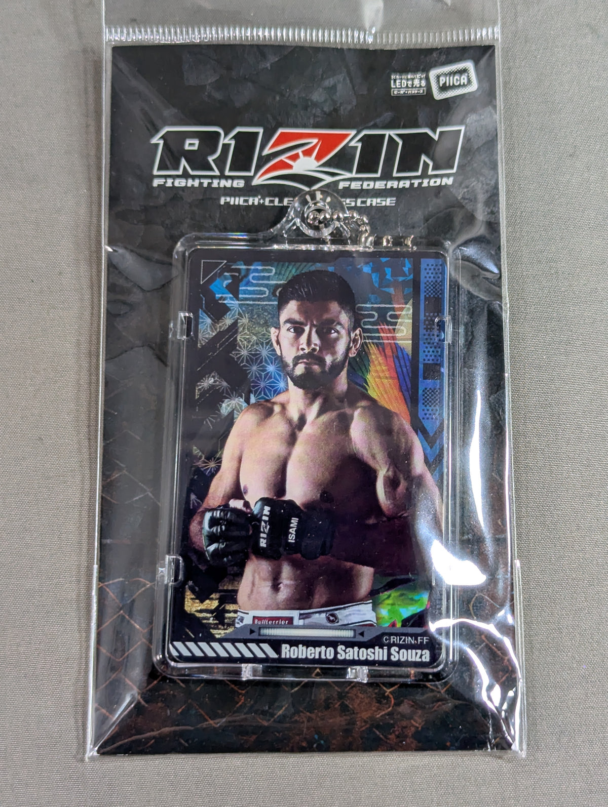 ホベルト・サトシ・ソウザ クリアパスケース(RIZIN PICCA+)