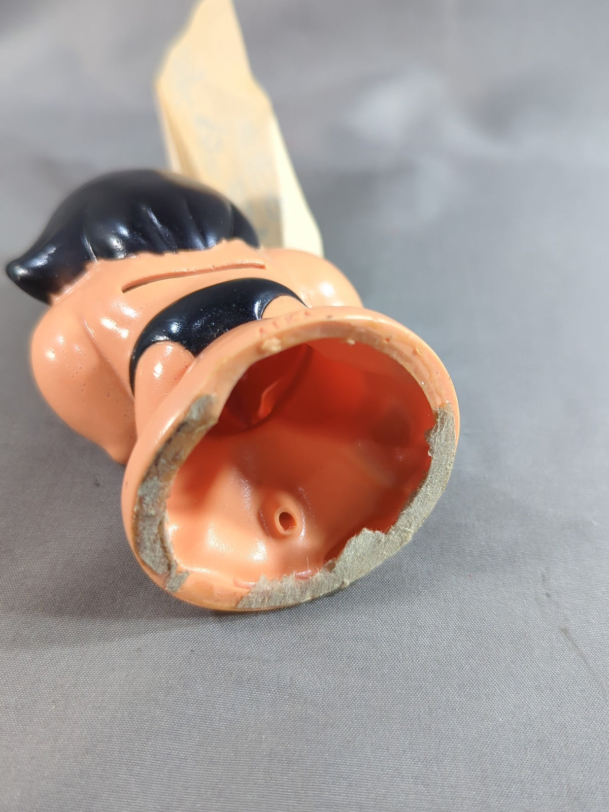 ★ Revolutionary Warrior ★ Riki Choshu Soft Vinyl Piggy Bank
