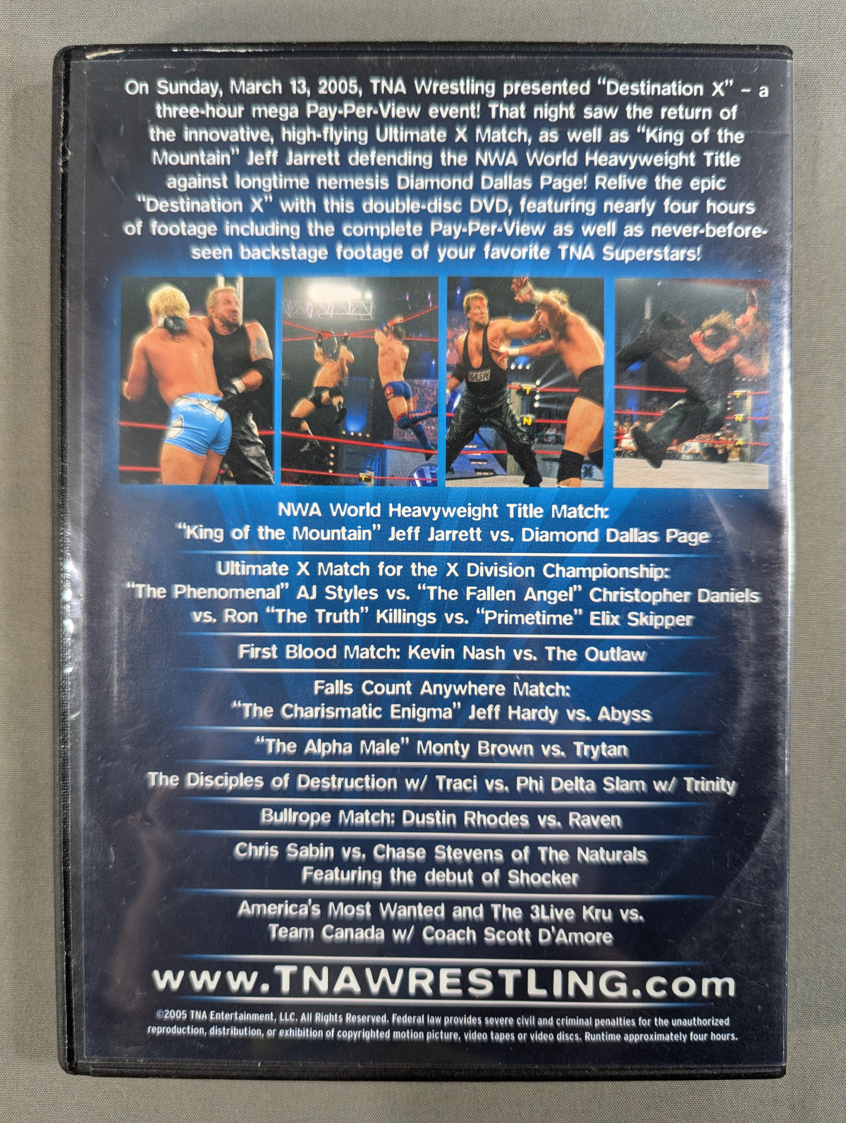 TNA DESTINATION X 2005