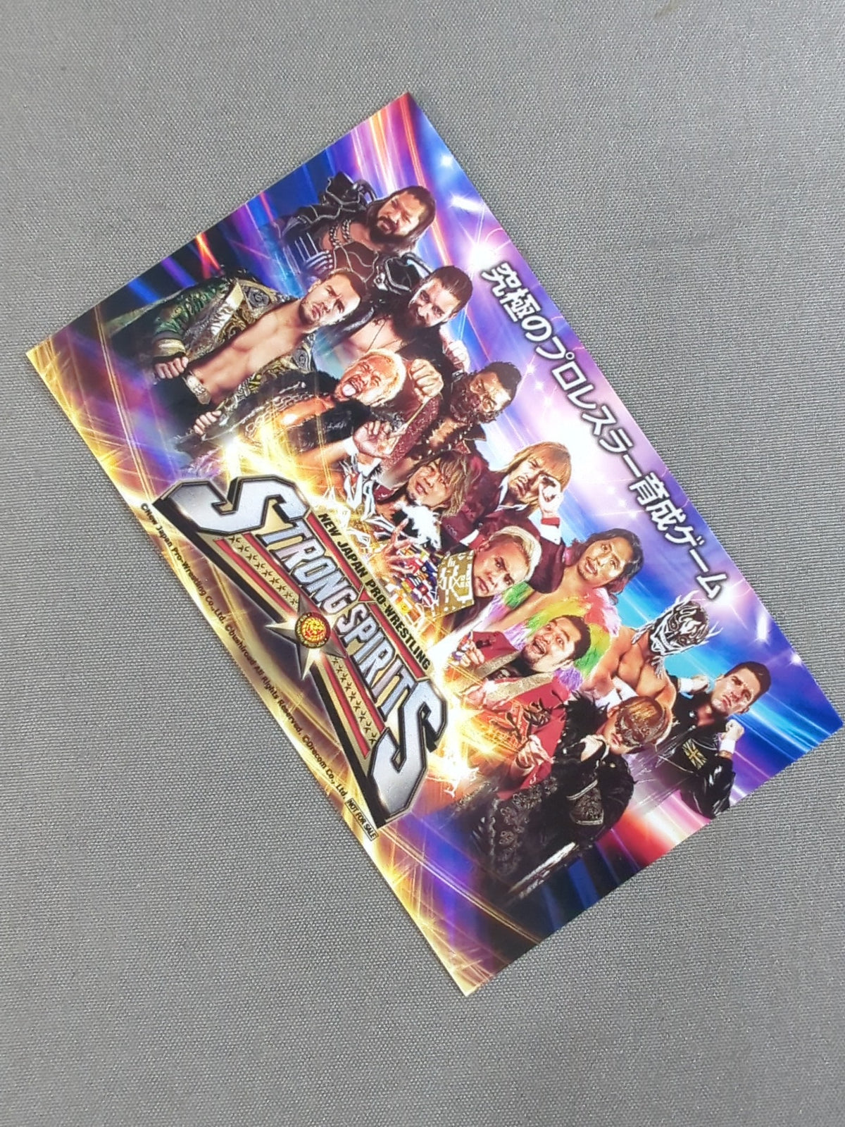 New Japan Pro Wrestling 'STRONG SPIRITS' Sticker (2)
