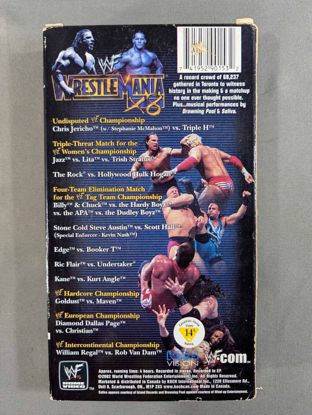 WWF WRESTLEMANIA 18