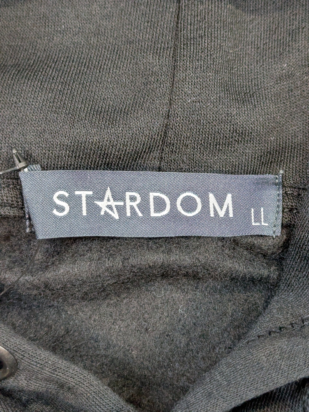 Stardom × Avale STARLIGHT KID Pullover hoodie (Black)