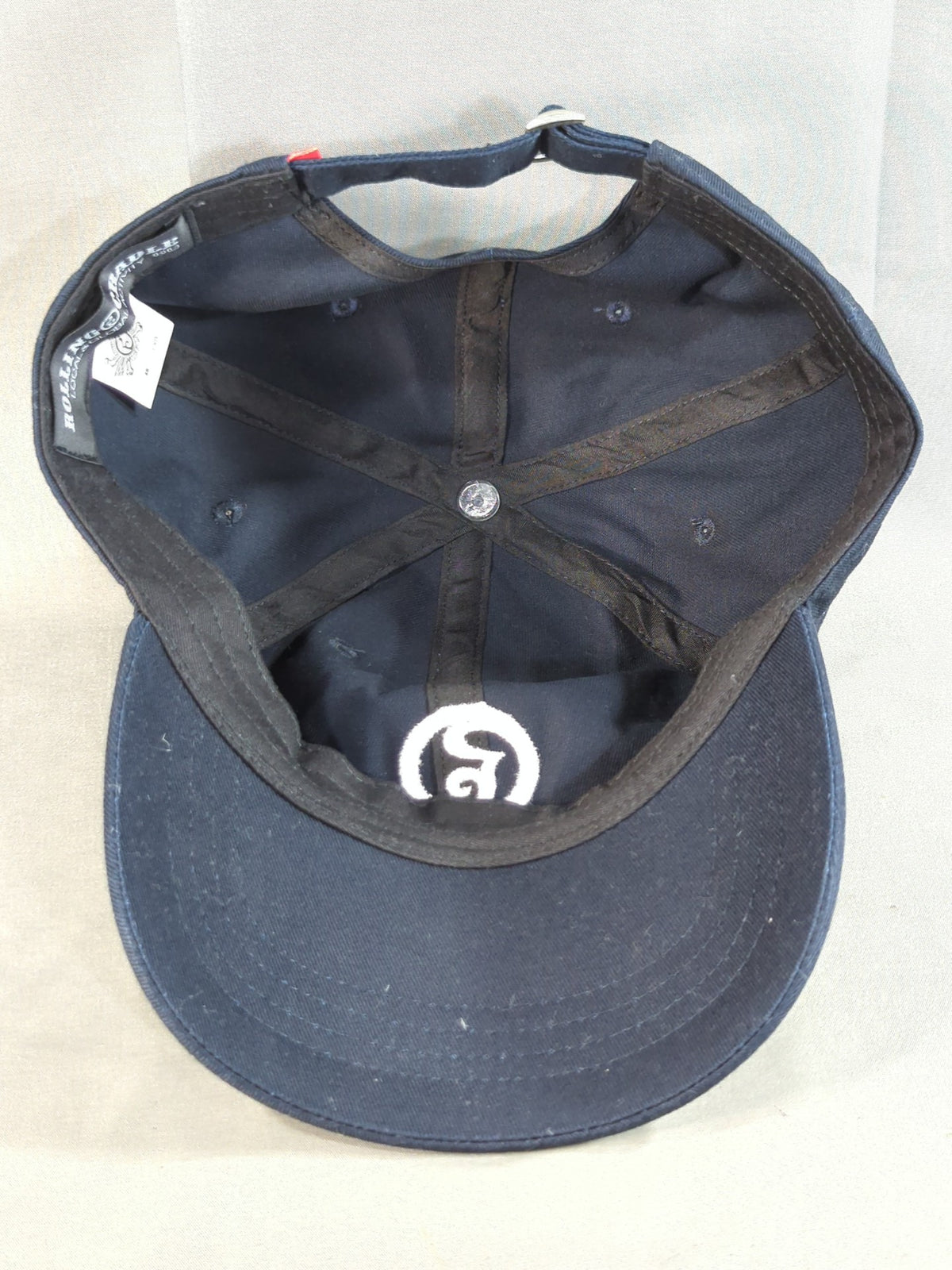 ROLLING CRADLE Logo Cap (3) (Black× White)