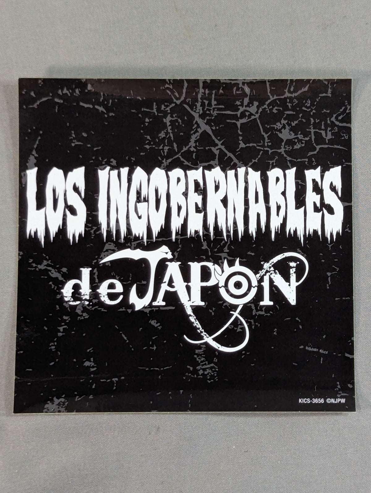 ★ With ★ Sticker LOS INGOBERNABLES de JAPON
