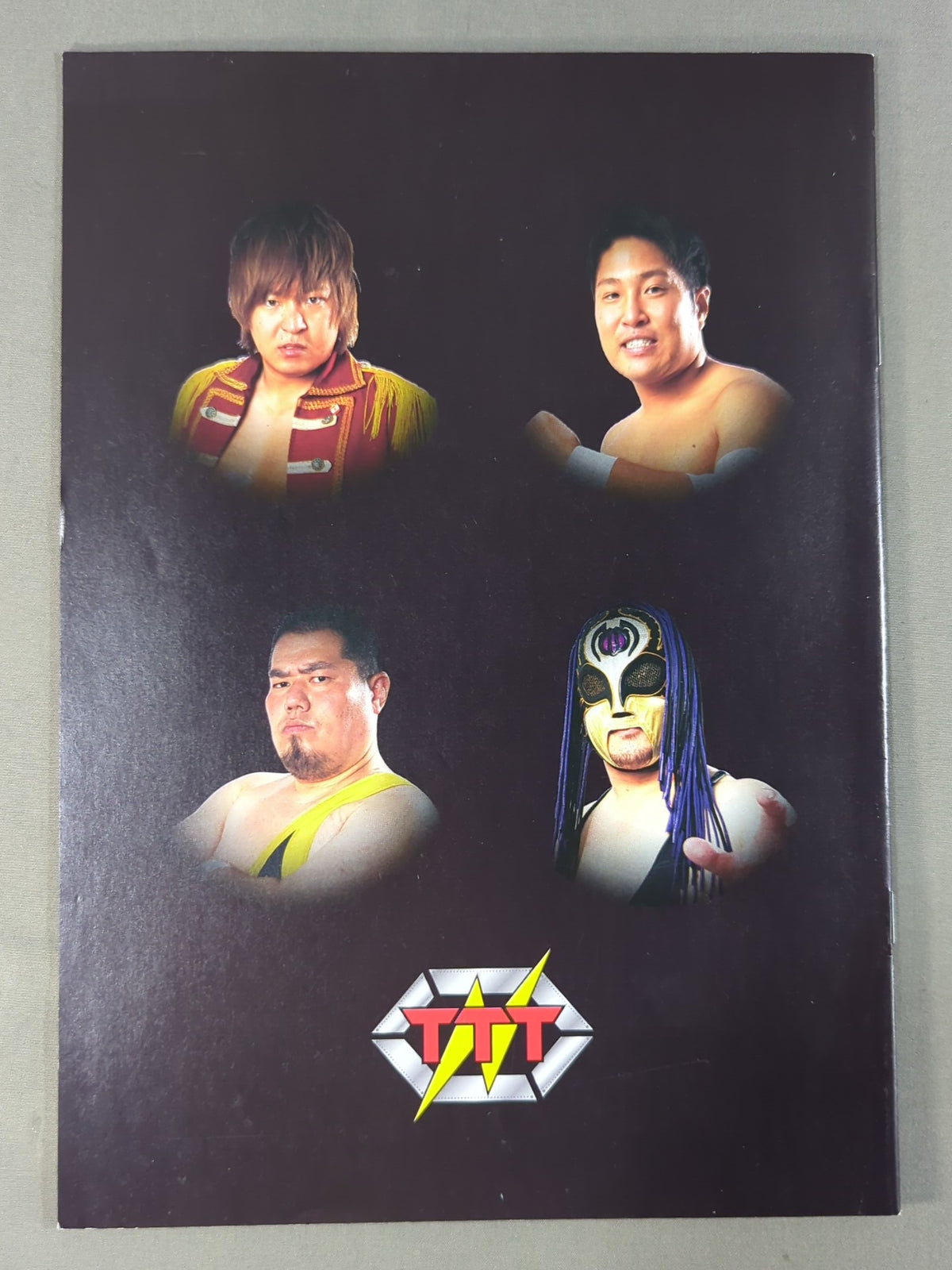 【ガッツ石島 直筆サイン入り】TTT インディー統一連合
