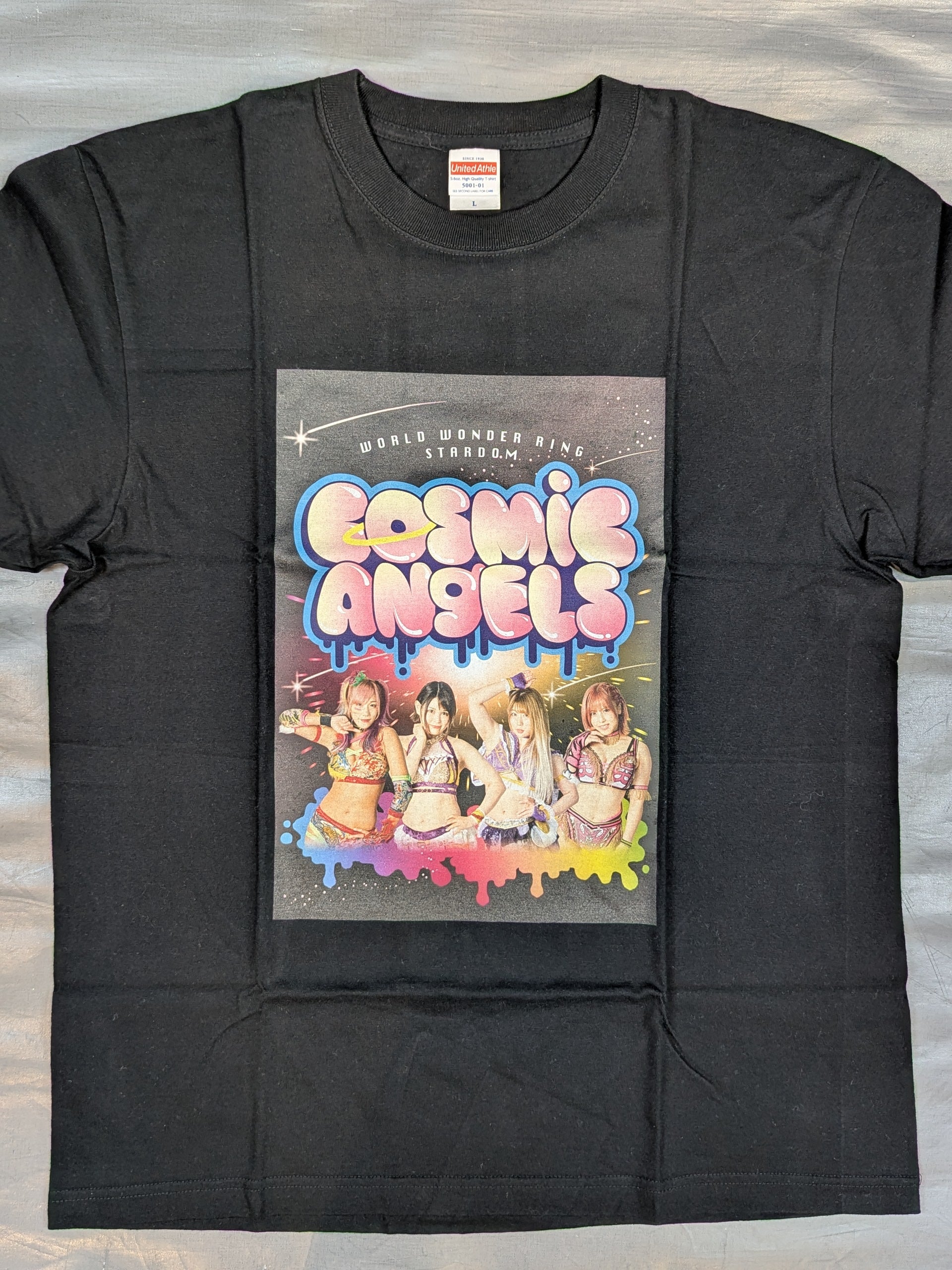 スターダム×TOWER RECORDS COSMIC ANGELS ユニットTシャツ(2022/店舗