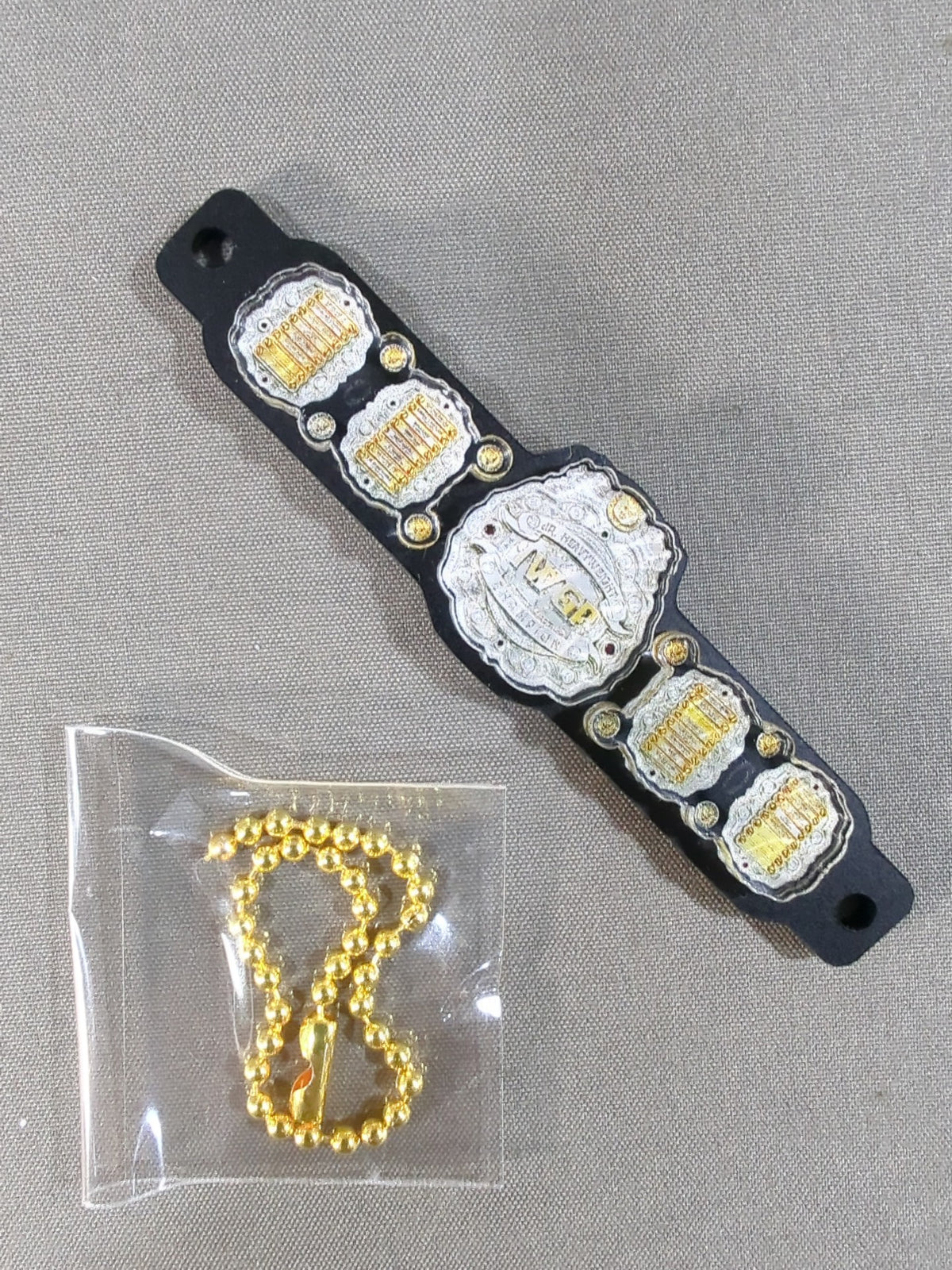 IWGP Junior Heavyweight Belt Acrylic Ball Chain