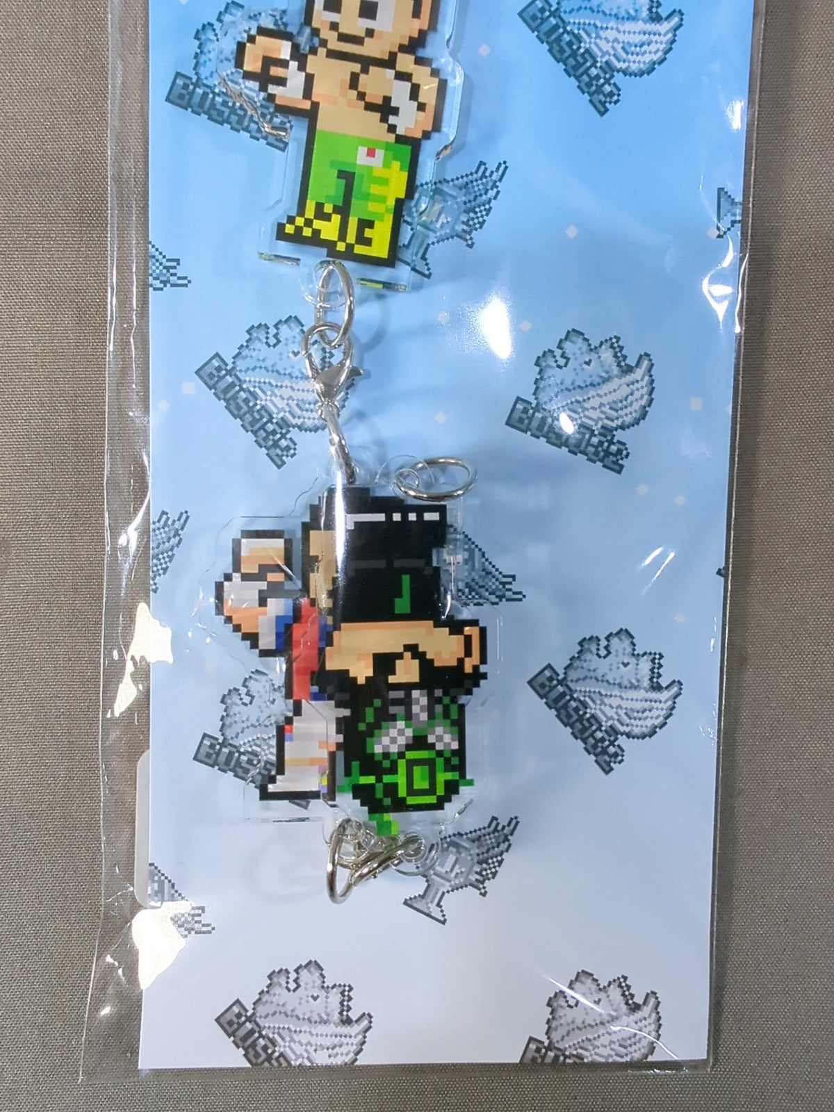 "dotswrestler" Connectable Acrylic Keychain BOSJ32 (Set B)