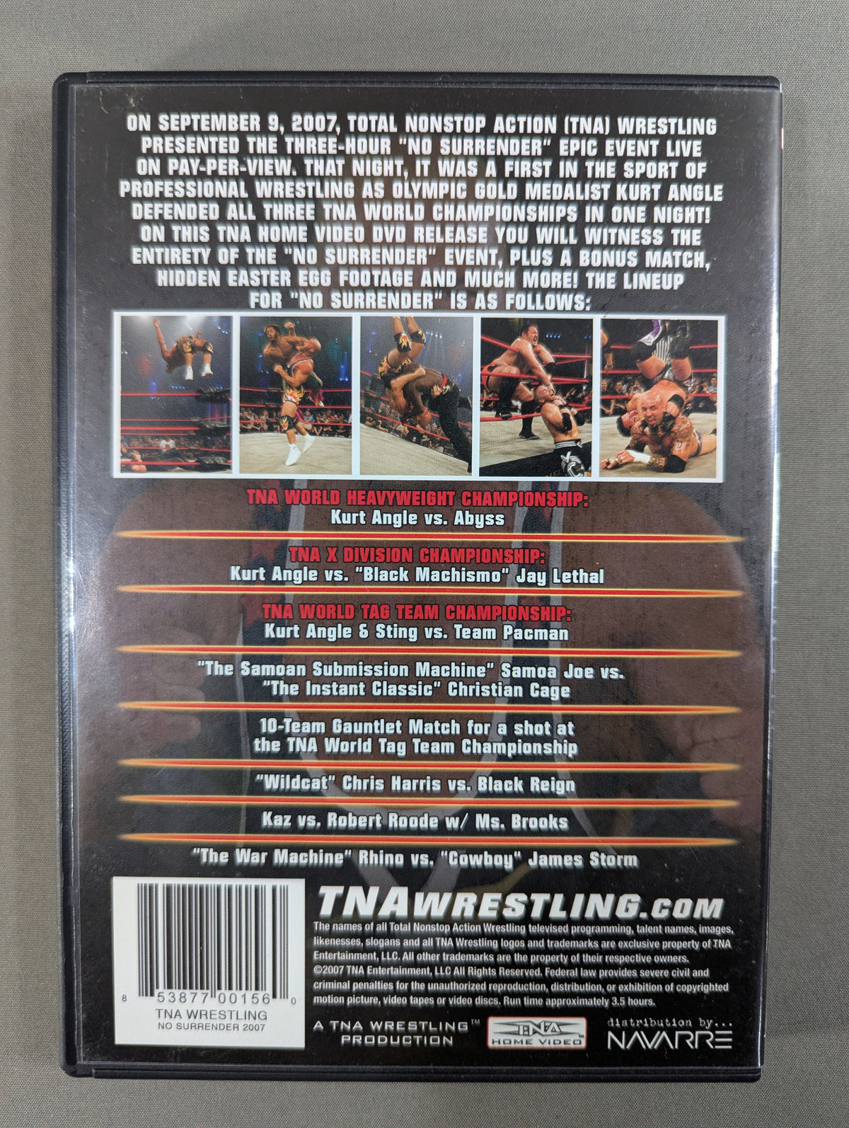 TNA NO SURRENDER 2007