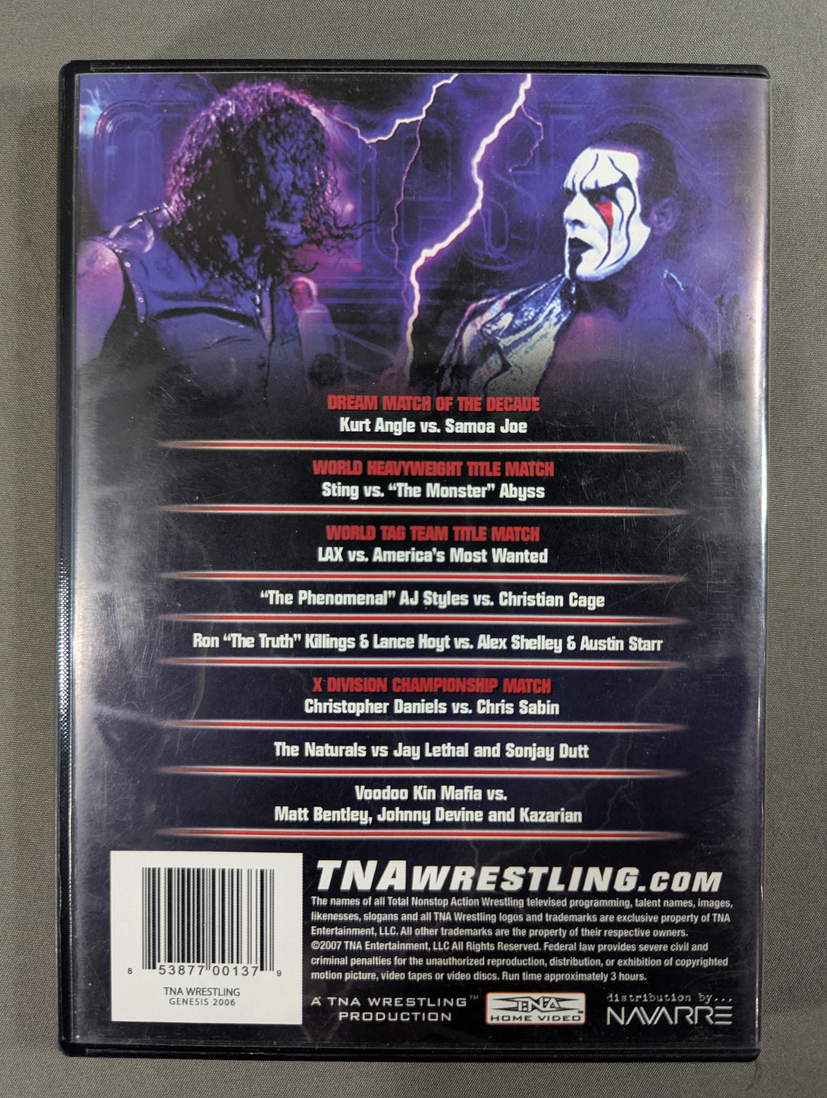 TNA genesis 2006