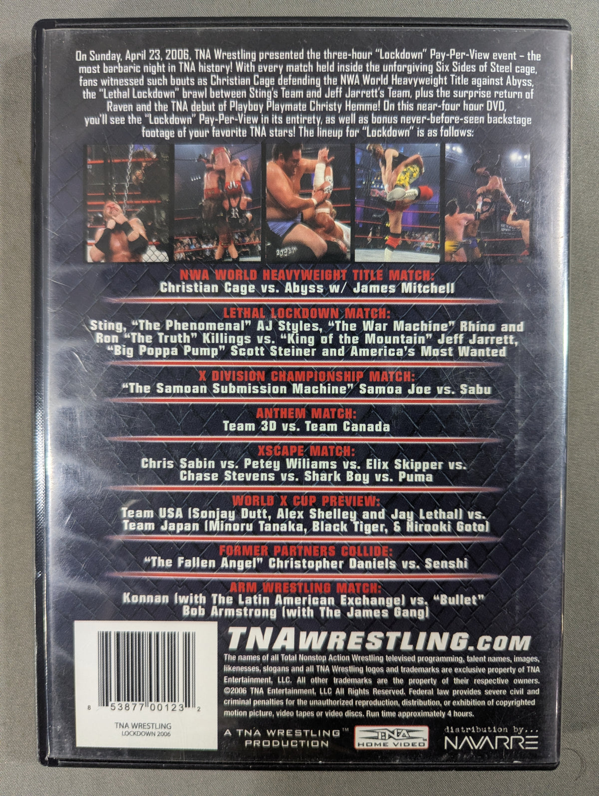 TNA LOCKDOWN 2006