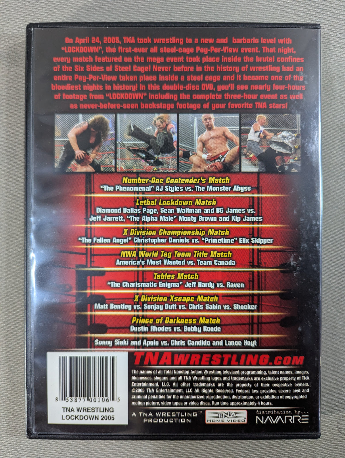 TNA LOCKDOWN 2005