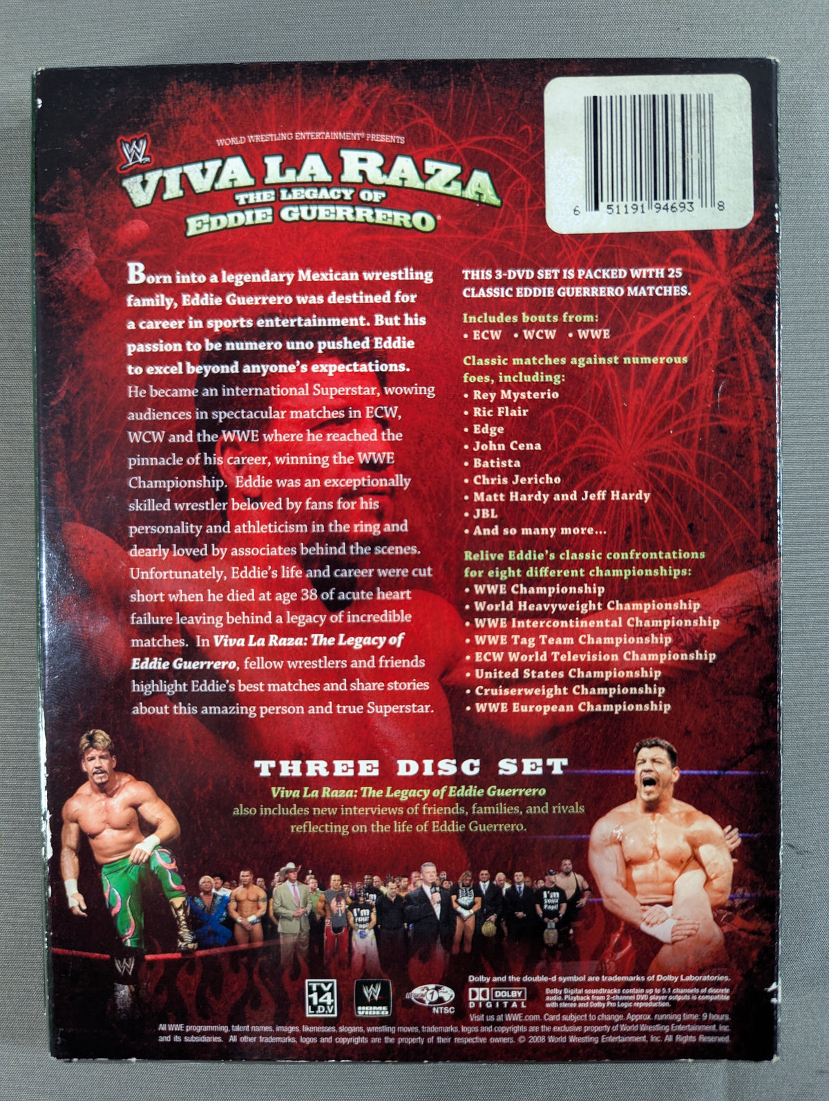 VIVA LA RAZA THE LEGACY OF EDDIE GUERRERO