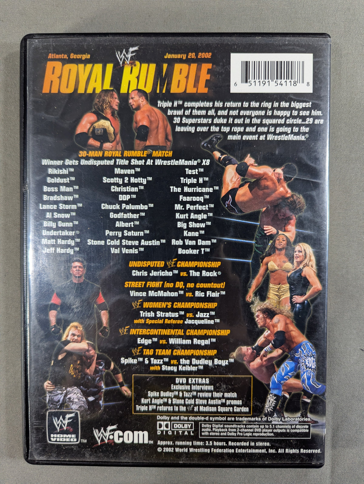 WWF ROYAL RUMBLE 2002