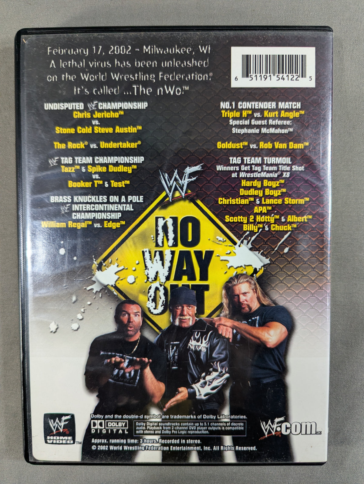 WWF NO WAY OUT 2002