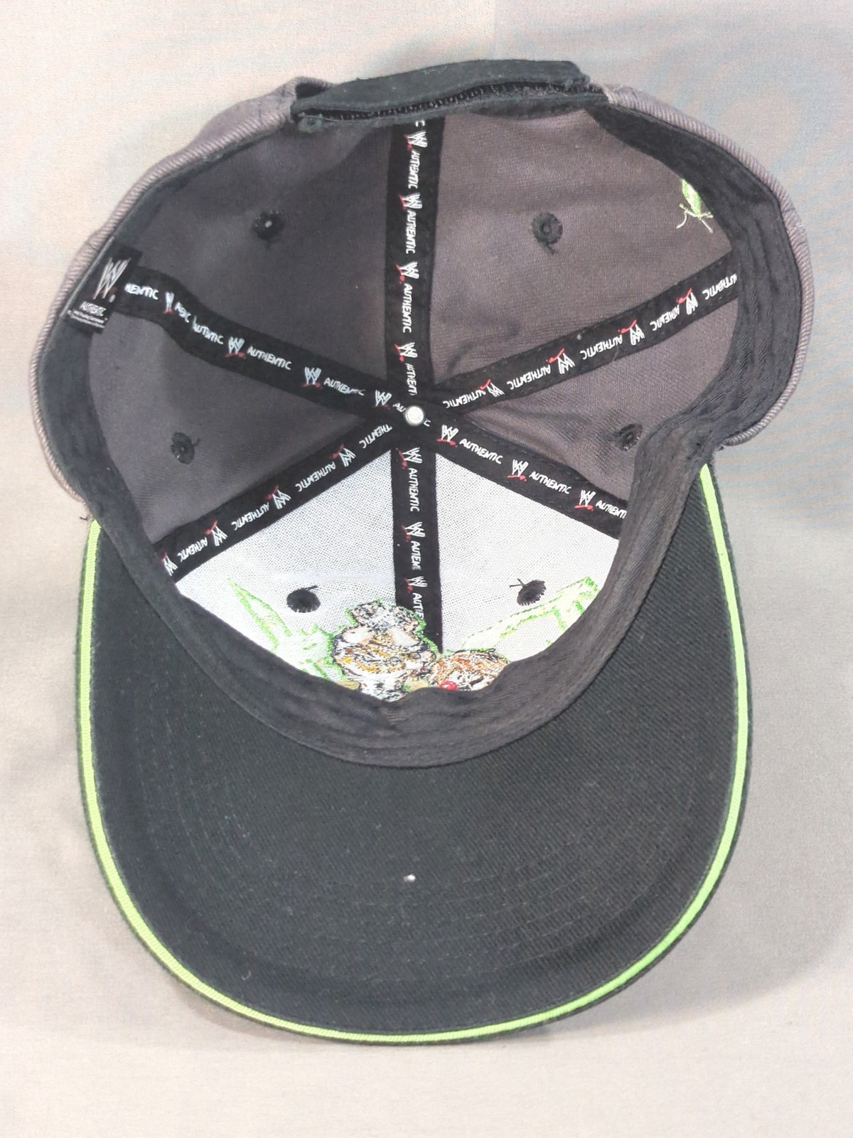 D-GENERATION X Illustration Cap (1) (WWE/Black × Gray)
