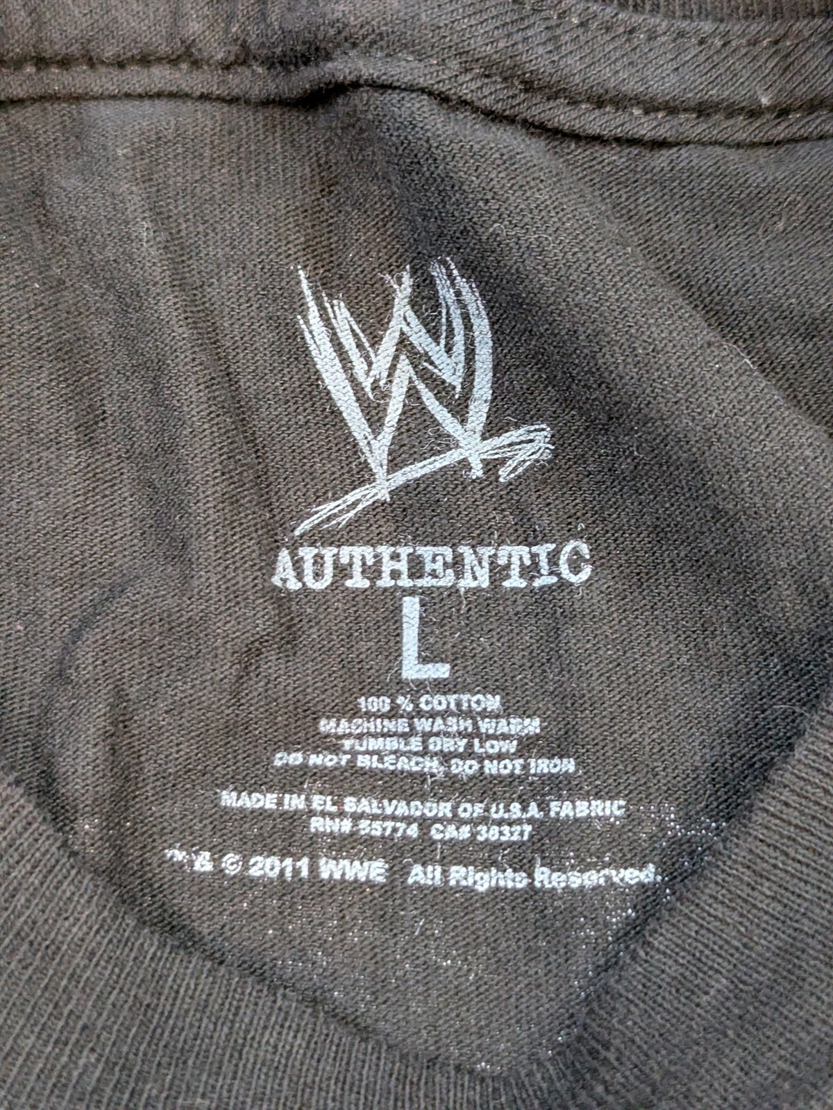 D-GENERATION X "RAW 1000" Illustration T-Shirt (WWE (2011) / Black)