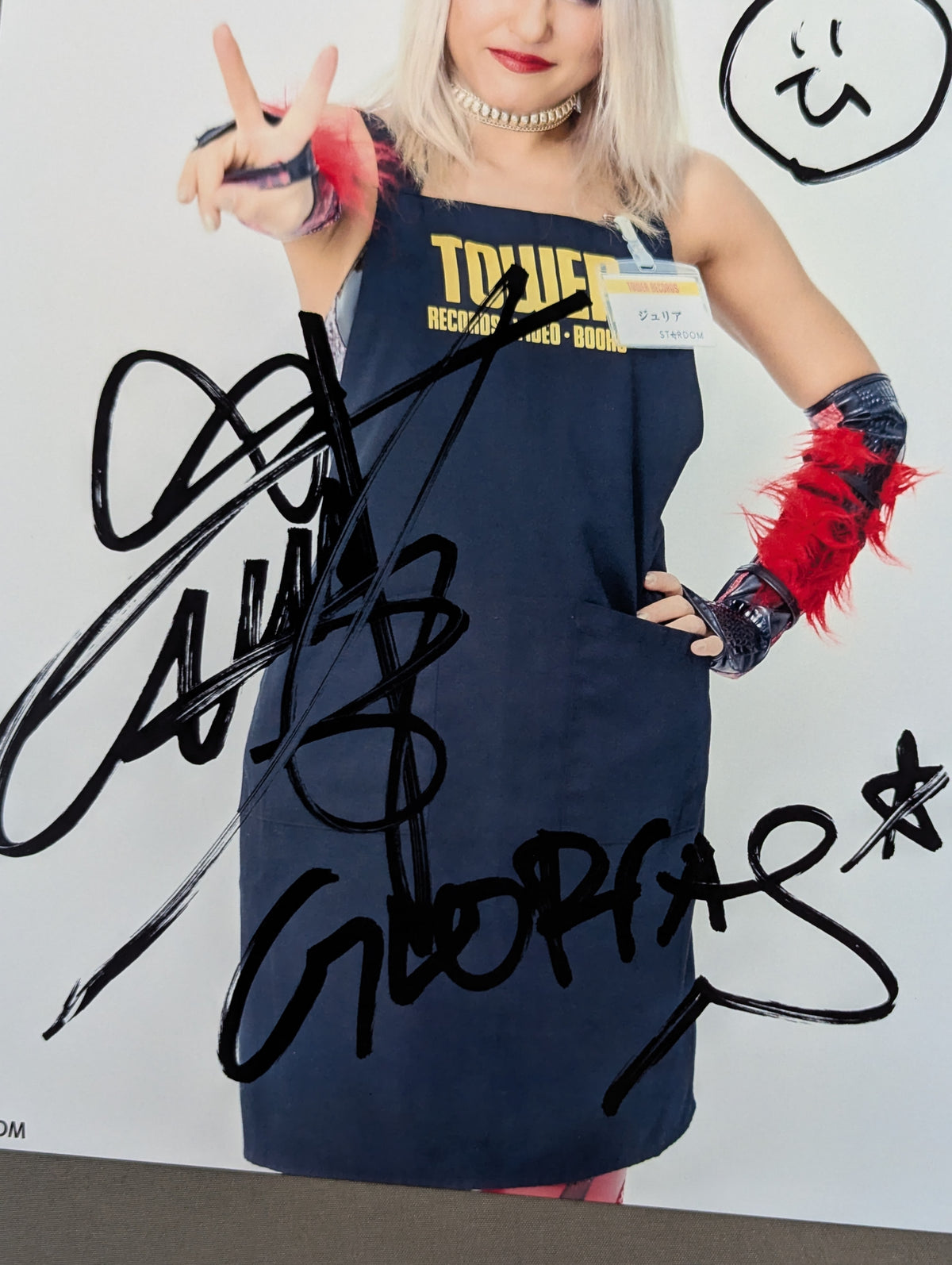 スターダム×TOWER RECORDS ジュリア ポートレート 2023