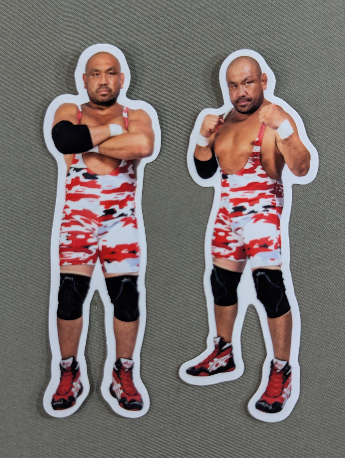 Kazuyuki Fujita Trading Sticker Set