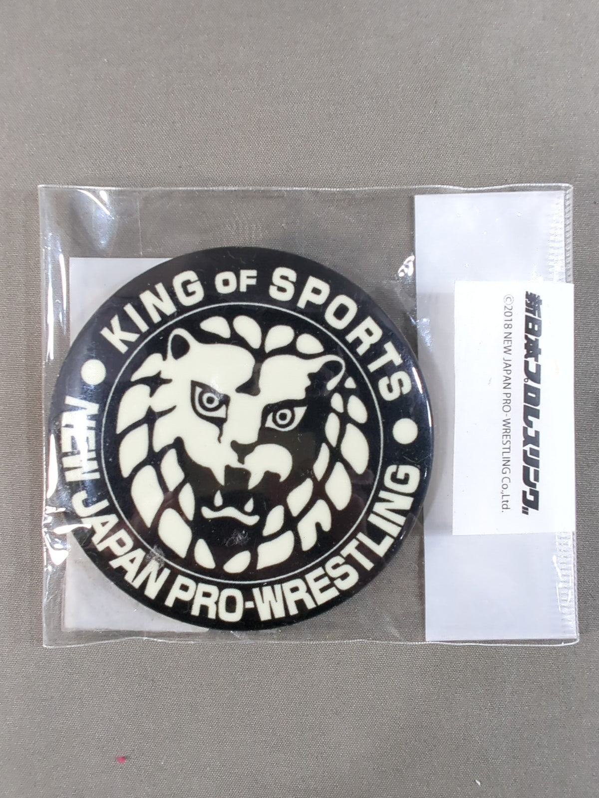 Lion Mark High-Illumination PinBack button