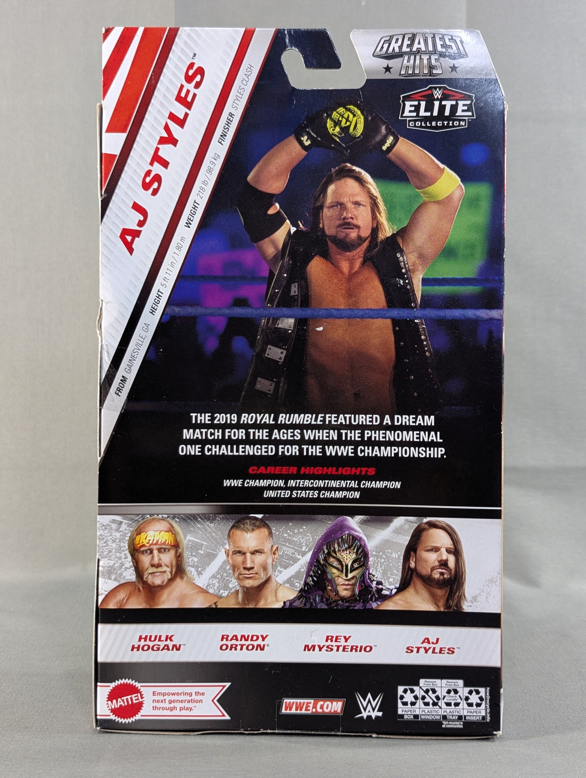 AJ Styles (Black T-shirt)