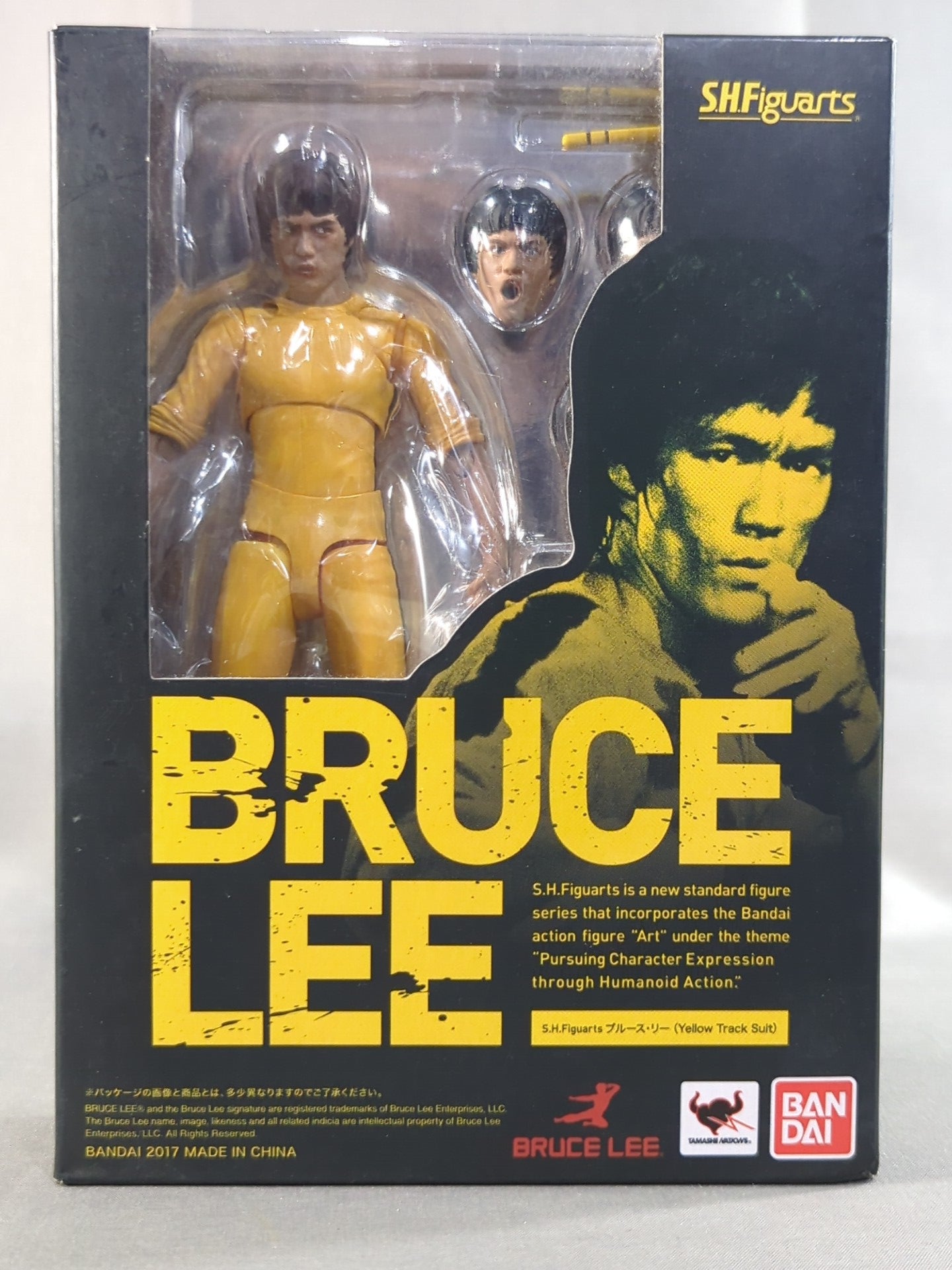 ☆S.H.Figuarts☆ ブルース・リー (Yellow Track Suit) 「死亡遊戯