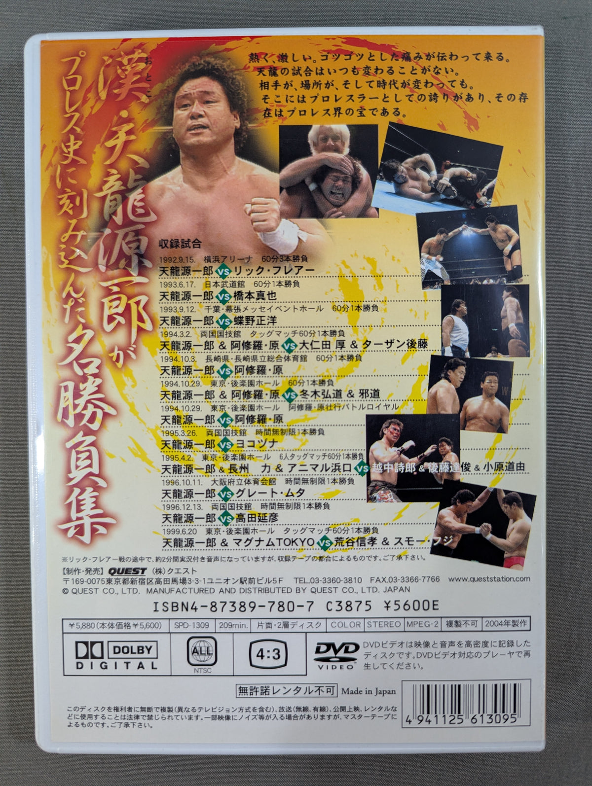 Mr.Pro Wrestling Tenryu Genichiro