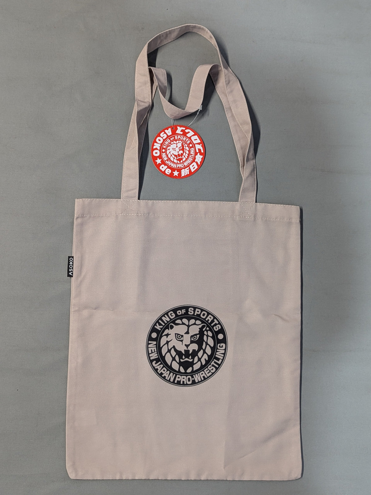 ★ASOKO de New Japan Pro Wrestling Buggy ★ Face Pattern Mini Tote Bag
