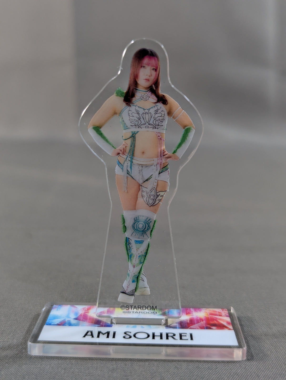 壮麗亜美 ミニアクリルスタンド WORLD WONDER RING STARDOMくじ(2025/PART2)