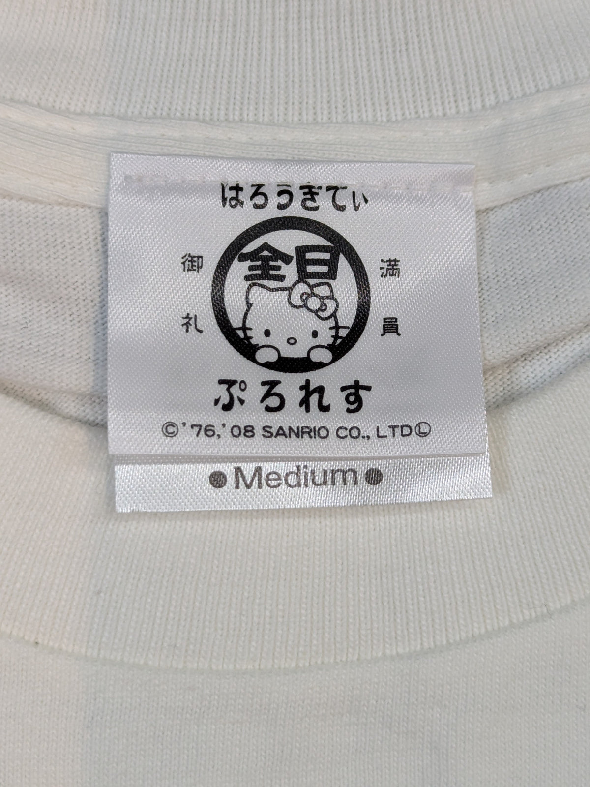 ★ All Japan Pro Wrestling × Hello Kitty ★ Satoshi Kojima 'Full House Thank You Haroukite Production' T-Shirt