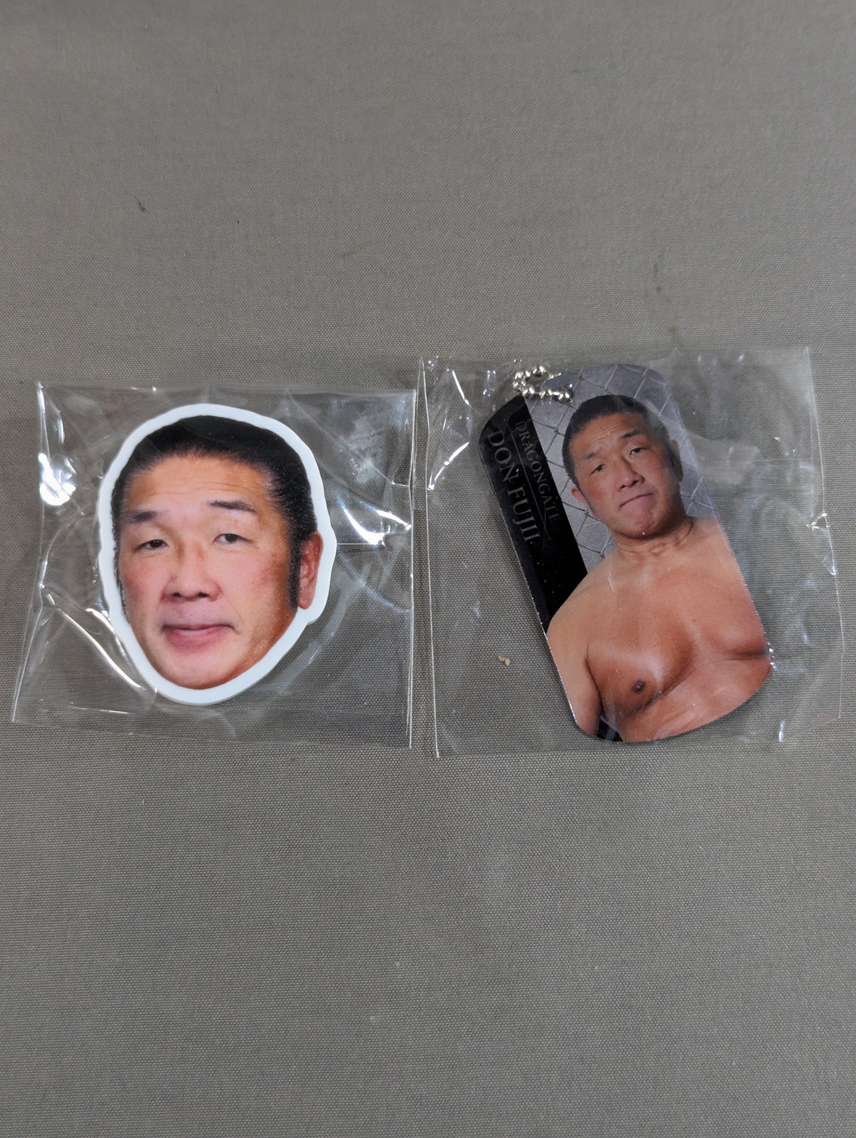 ★50代の鬼軍曹★ ドン・フジイ ドラゴンゲート 小物セット