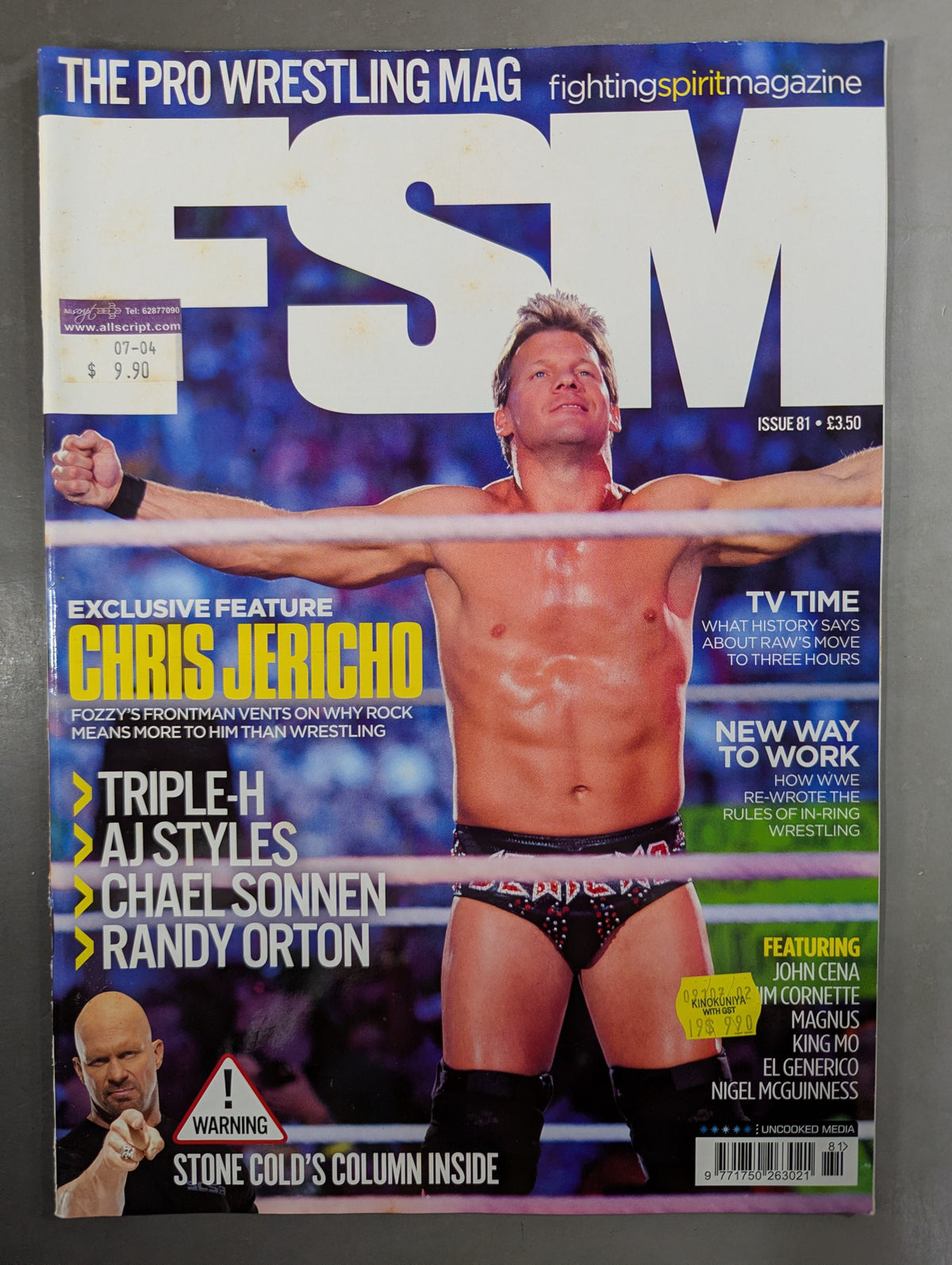 FIGHTING SPIRIT MAGAZINE★THE PRO WRESTLING MAG ISSUE 81