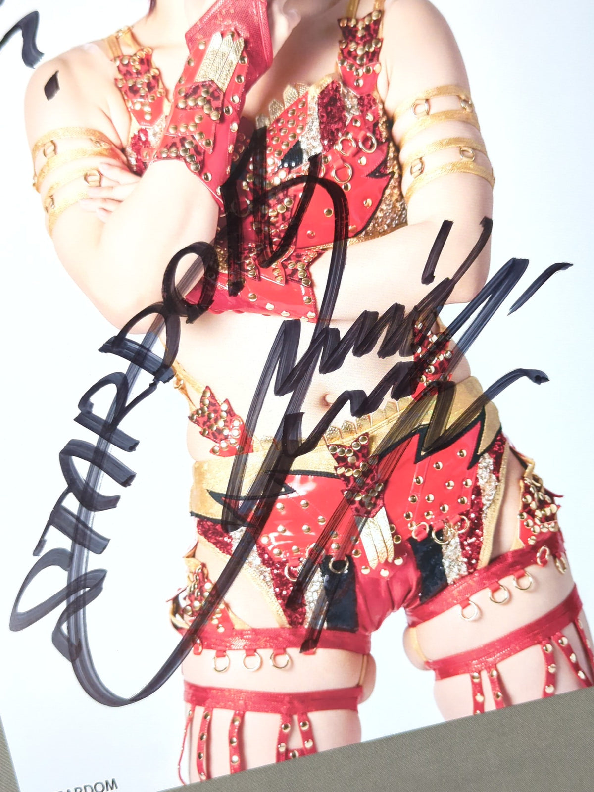 Utami Hayashishita hand signed autograph Stardom Pro-Photo (B-4)